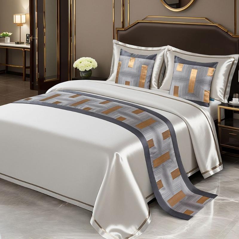 Универсальный всесезонный бегунок на кровать Мягкое и удобное одеяло для кондиционирования воздуха Высококачественное одеяло на изножье кровати для гостиниц типа «проживание в семье» Домашнее украшение Полотенце