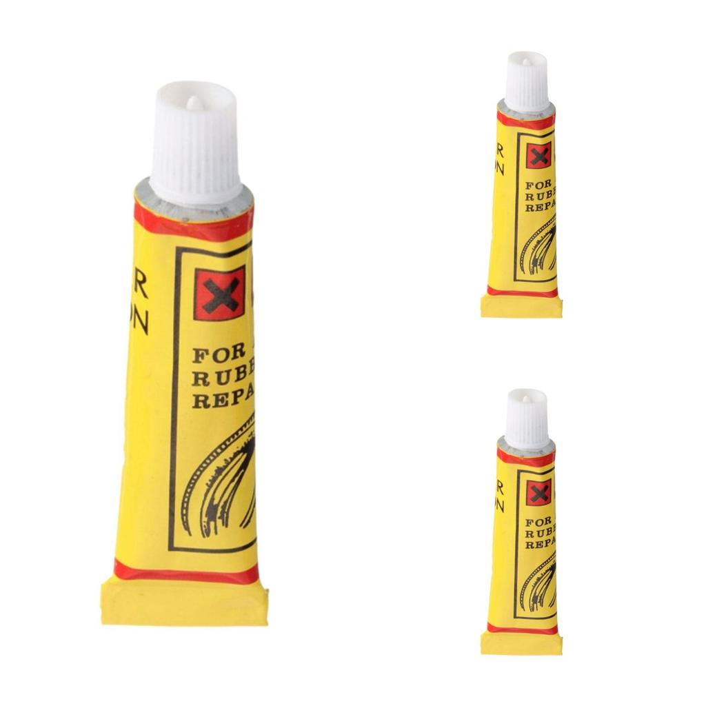1/2/5Pcs 8ml Adhesive Glue Cement Rubber Inner Tube Repair Puncture Cold Patch Solution Kit Bicycle Repair Tool Bike Glue