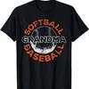 Softball Baseball Grandma Funny Saying T-Shirt