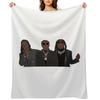The Migos Throw Blanket Vintage Sleeping Bag Cute Plaid Travel Blankets