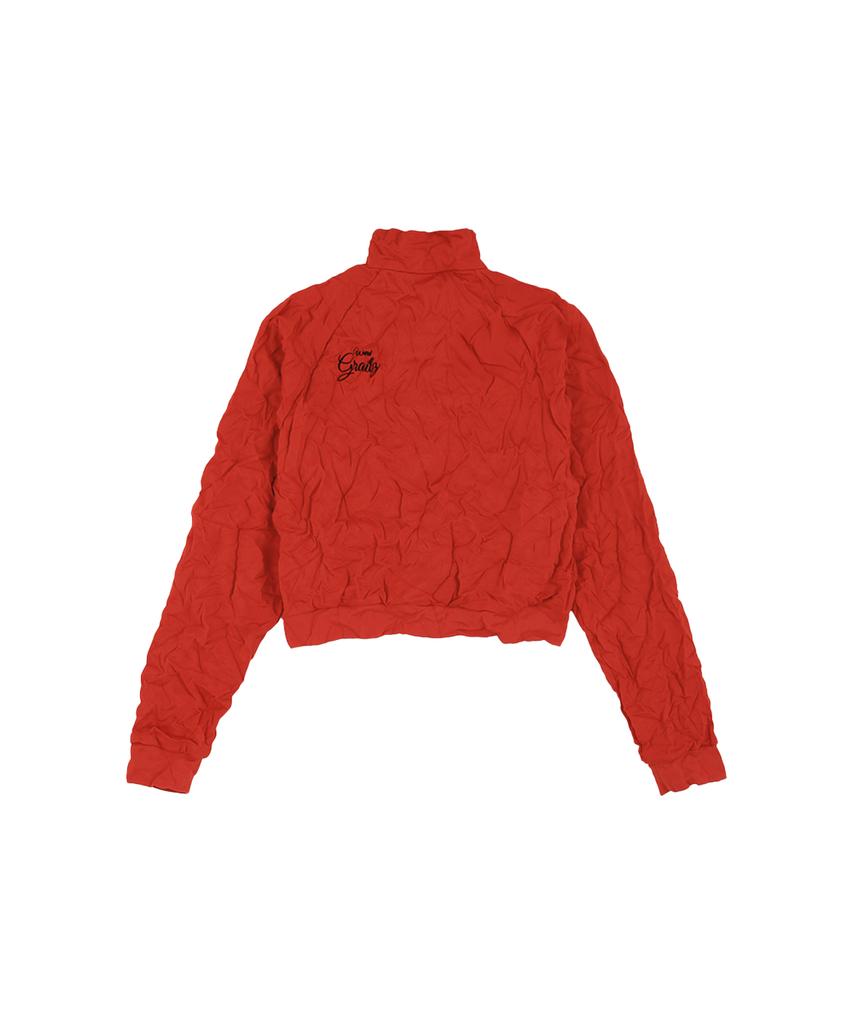 Grailz Crinkle Track Jacket [Red]