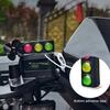 Мотоциклетный светофор, автомобильные украшения, крутые оригинальные указатели поворота, украшение для мотоцикла с красными, желтыми, зелеными огнями