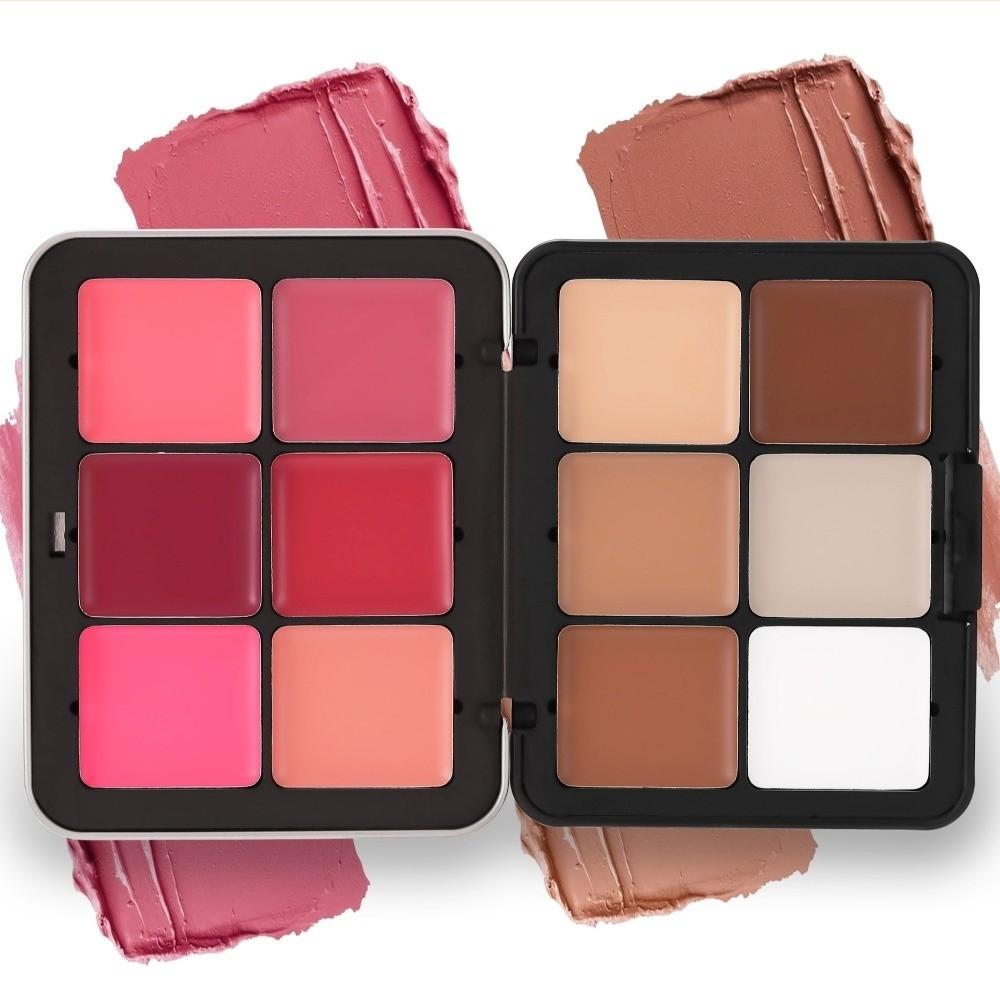 Natural Finish Makeup Palette Multi-purpose Highlighter Palette For Professional Use