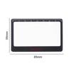 With Scale Hd Reading Mirror Card Magnifying Glass 3X  Fresnel Lens Outdoor Fire Magnifying Glass
