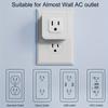 Разветвитель розеток с 5 выходами, вилка США 110-130 В, бокс-разветвитель питания для офиса, общежития, дорожных принадлежностей, адаптеры питания