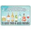 Every Beers A Cheers Fresh Beer Leisure Time Metal Tin Signs Poster Wall Decor for Bars Man Cave Cafe Clubs Retro Posters Plaque