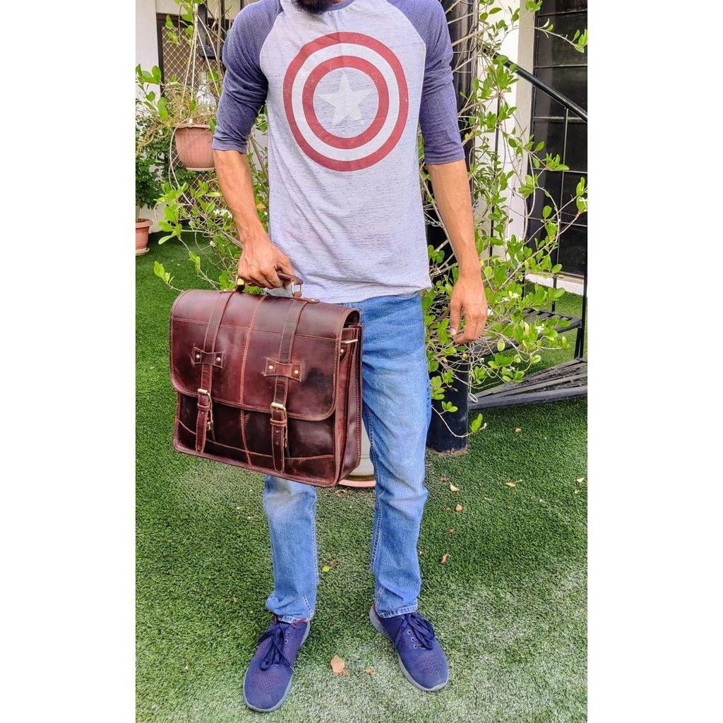 16-дюймовая кожаная сумка-мессенджер, кожаная сумка для ноутбука, сумка через плечо, сумка для ноутбука через плечо, сумка-мессенджер, подарок на женский день