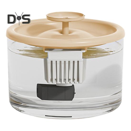 1,5 л фонтанчик для кошек автоматический питьевой фонтанчик для домашних животных тихий диспенсер для воды для домашних животных с прозрачным резервуаром для домашних кошек и собак