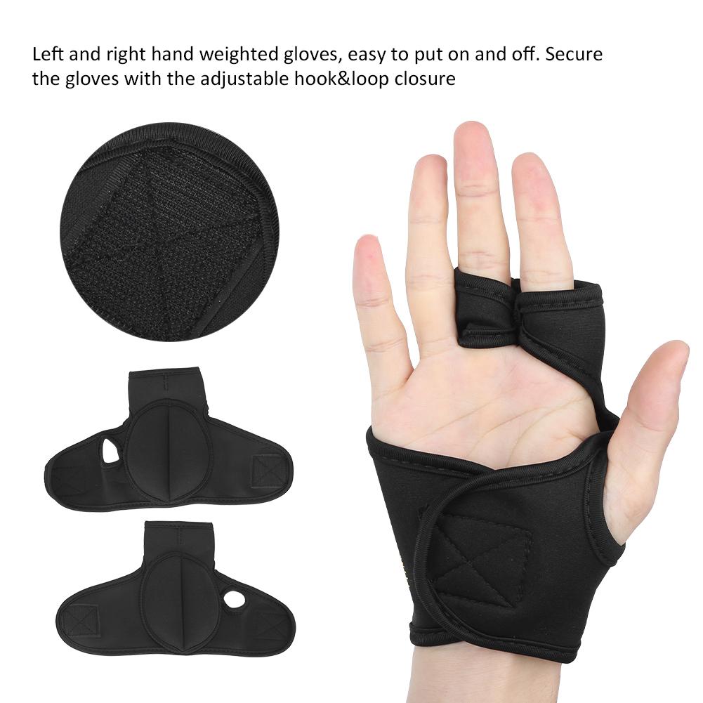 1 пара портативных перчаток для силовых тренировок с мешком для запястья и мешком с песком для фитнес-оборудования