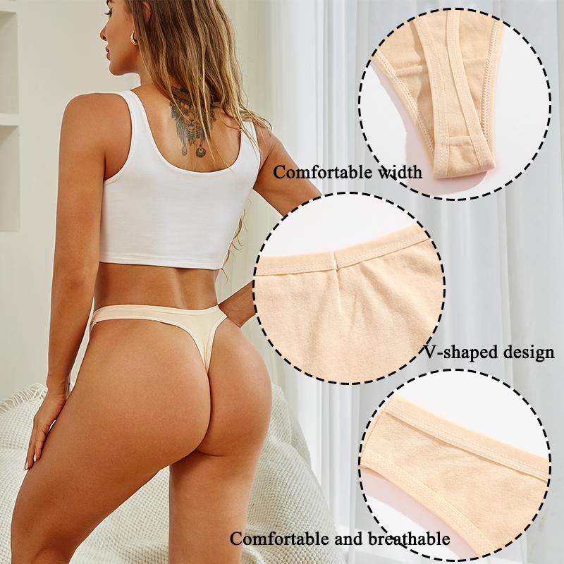 3шт/комплект хлопковые трусики стринги женские трусики сексуальное нижнее белье женское нижнее белье стринги для женщин однотонные интимные трусики