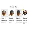 3 л Большая емкость ретро цвет дуба красное вино бочка ведро контейнер для хранения бочонка для дома