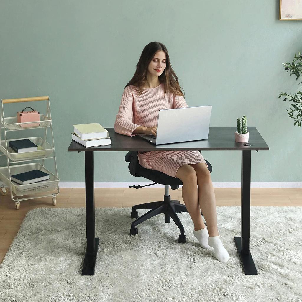 Электрический подъемный стол Sunon 120 см x глубина Собирается за 8 минут Подъемный стол Электрический 2-моторный стоячий стол Регулируемый по высоте стол Компьютерный стол