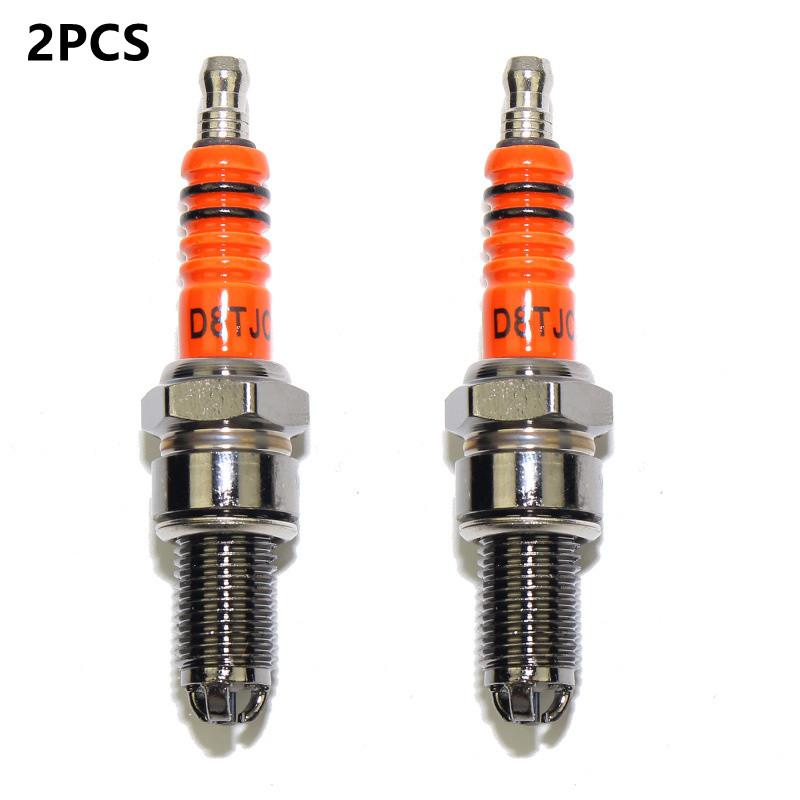 Motorcycle Spark Plug High Performance 3-Electrode Spark Plug A7TC D8TJC For 50CC-150CC ATV GY6 50cc 110cc 125cc
