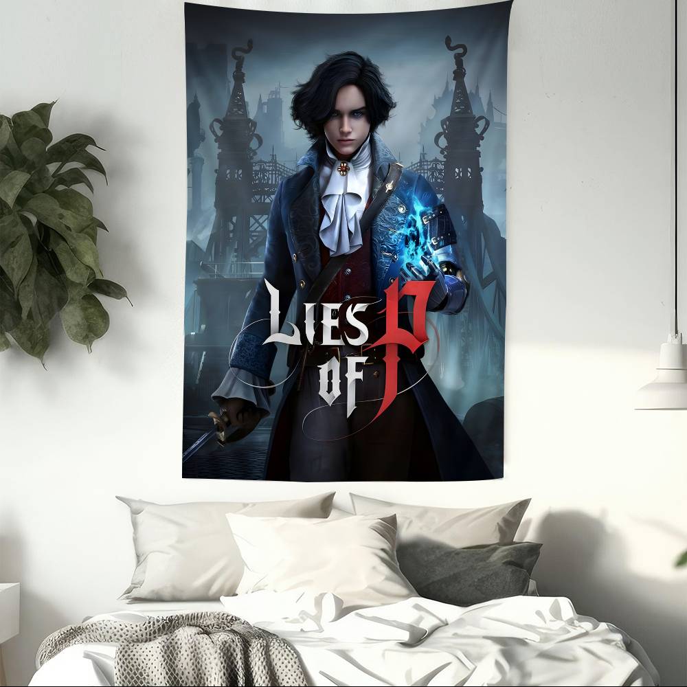 Игра LLLies of P Подвесной богемный гобелен Богемные настенные гобелены Мандала Дешевый Хиппи Настенное панно
