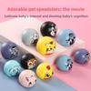 Cute Animal Mini Patterned Spherical Children Toy Car Entertainment For