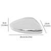 Door Wing Rearview Mirror Cover Cap For Peugeot 208 2008 2012 2013~ Citroen C3 2016~ Chrome/Black Side Mirror Housing