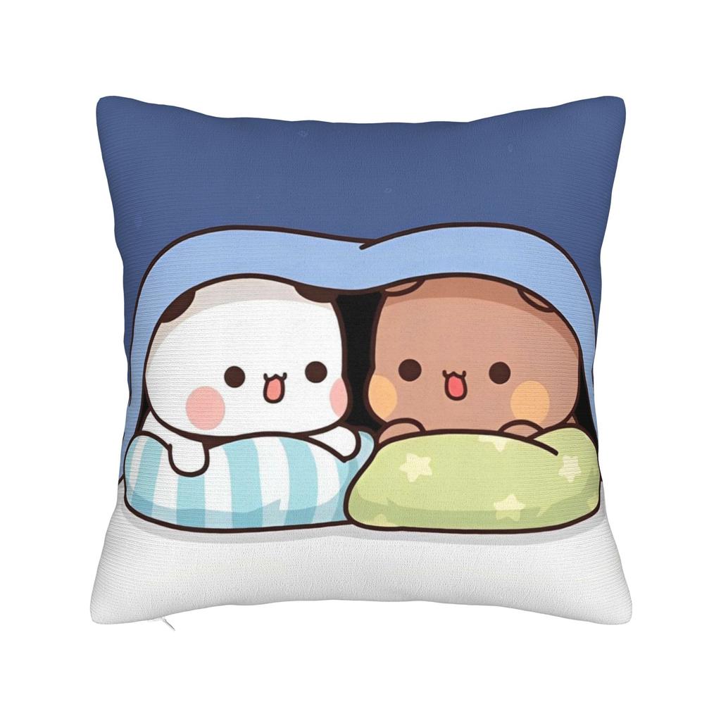 BuBu Panda DuDu Bear Christmas Love Pillowcase Cushion Cover Decorations Xmas Cute Throw Pillow Case Cover Home Drop Shipping