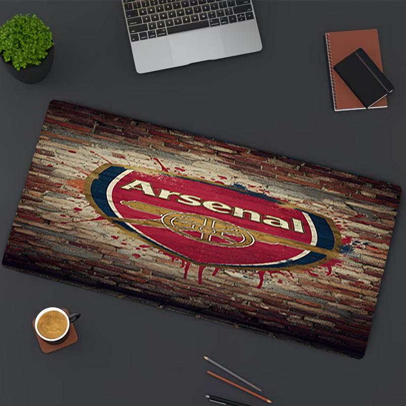 Arsenal F.C Print Mouse Pad, for Keyboard Pad Laptop PC Mat for Office Home Use, Desk Decor, Perfect Birthday Gift for Gamers