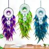 Dream Catcher Living Room Hanging Ornaments Crystal Tree of Life Hand-woven Wind Chimes Birthday Festival Gifts Home Decorations
