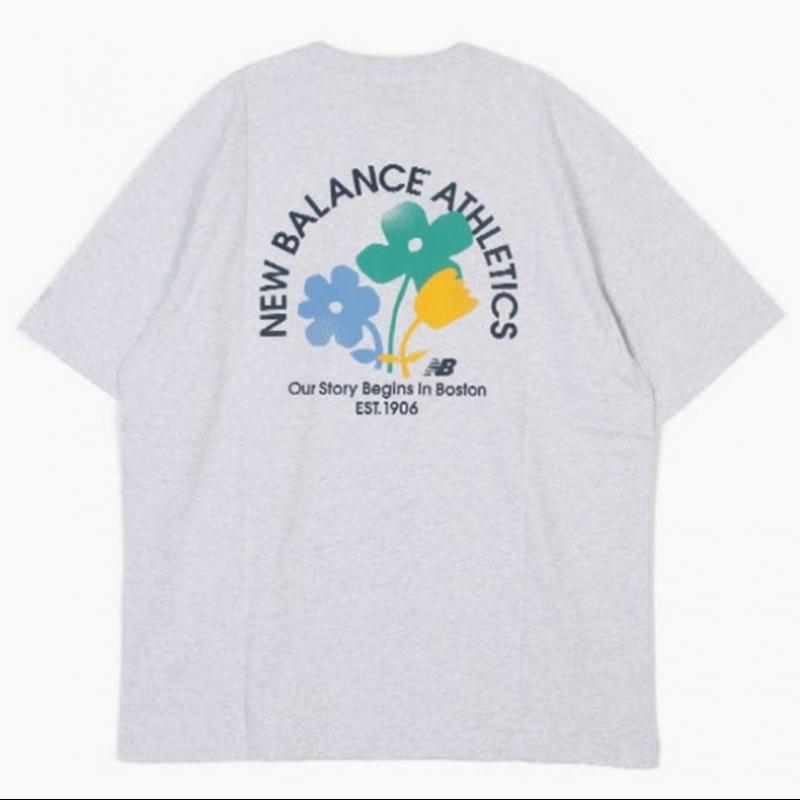 New Balance Футболка с коротким рукавом Half Club D23 Nbnefco233 16 Uni Essential Ple