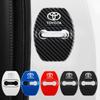 4 шт. Накладки на замки дверей автомобиля для chr Corolla Camry rav4 Yaris hilux prius avensis auris Prado verso fortuner Аксессуары