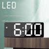 Acrylic/Mirror Digital Alarm Clock Voice Control Snooze Night Mode Table Clock 12/24H Anti-disturb Funtion Electronic LED Clock2