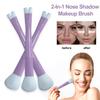 2 In 1 Nose Contour Brush Double-end U-Shaped Beauty Makeup Brush Sculpting Defining Nose Contour Brush