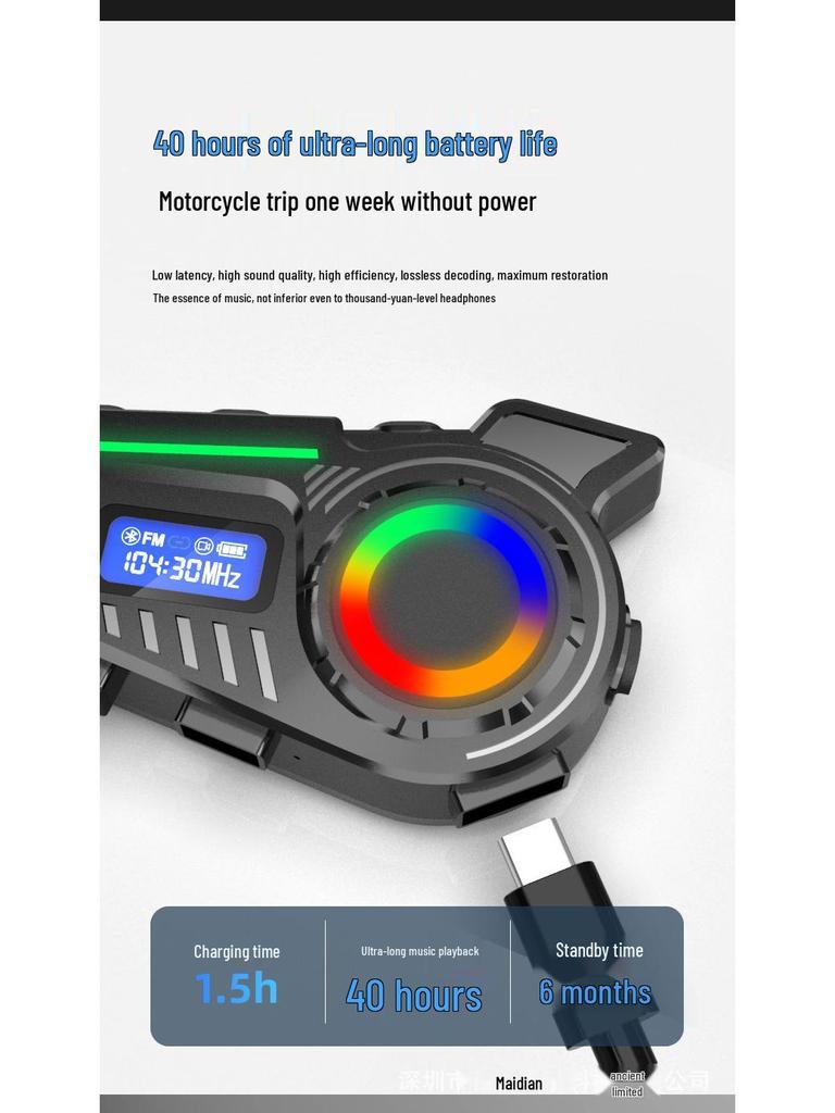 K19 Bluetooth Motorcycle Helmet with Dash Cam, HD Camera, FM Radio, and GPS Tracking