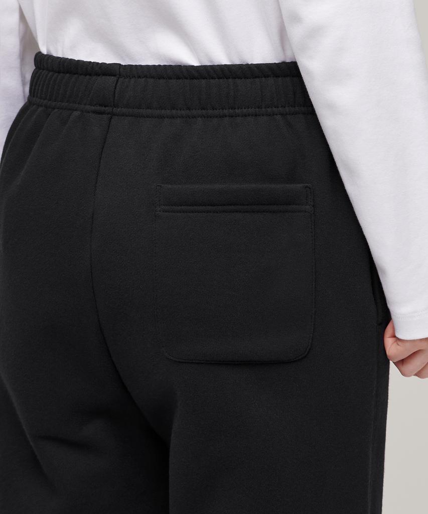 MUSINSA STANDARD WOMAN Женские утепленные спортивные штаны [Черный]