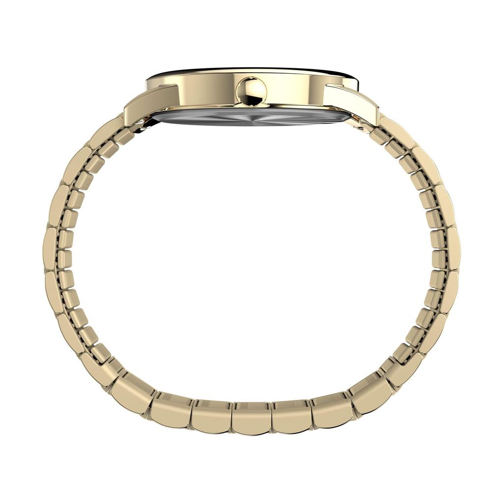 Часы Oversized Easy Reader White Dial Brass Mineral Glass Quartz Watch Brand TW2W52000 Gold [TIMEX] Mens [Товар]