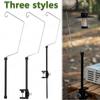 1Set Aluminum Alloy IGT Table Lantern Stand for Outdoor Camping Camping Lamp Post Pole