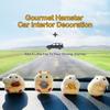 Dolls Car Accessories Car Oranments Hamster Model Toy Hamster Action Figure Auto Dashboard Model