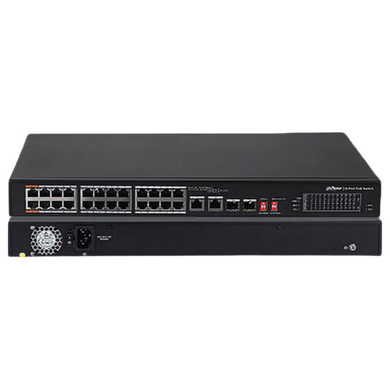 Dahua 16-Port Fast Ethernet PoE Switch CN plug (adapter included)
