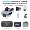 CrossAE5Pro Drone with Smart Obstacle Avoidance, Screen Remote, Optical Flow Positioning, ESC Lens, HD Aerial Photography