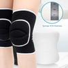 1Pair Sports Compression Knee Pads Dancing Knee Protector Thickened Sponge Knee Brace Support for Volleyball Yoga Ballet