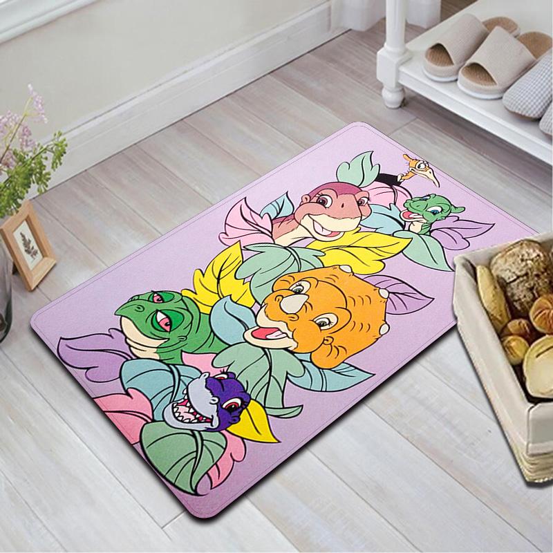The Land Before Time Rug Floor Mat for Living Room or Bedroom Soft and Comfortable Carpet a Gift for Birthday and Holiday.