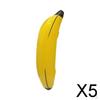 5xНадувной банан-лапша Водонепроницаемый и прочный Отлично подходит для общежития, украшения для вечеринки 60см