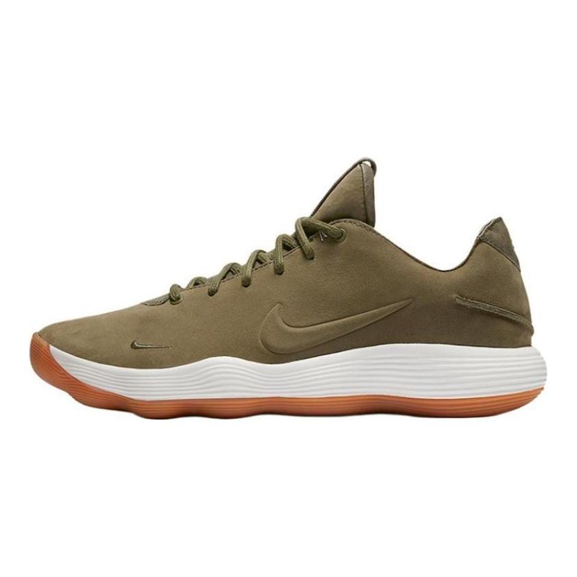 Nike Кроссовки Hyperdunk 2017 Low Оливковые с резиновой подошвой 897636-902
