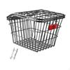 Bicycle Rear Basket Cargo Container Sturdy Metal Wire Portable Trendy Kids Adults Biking
