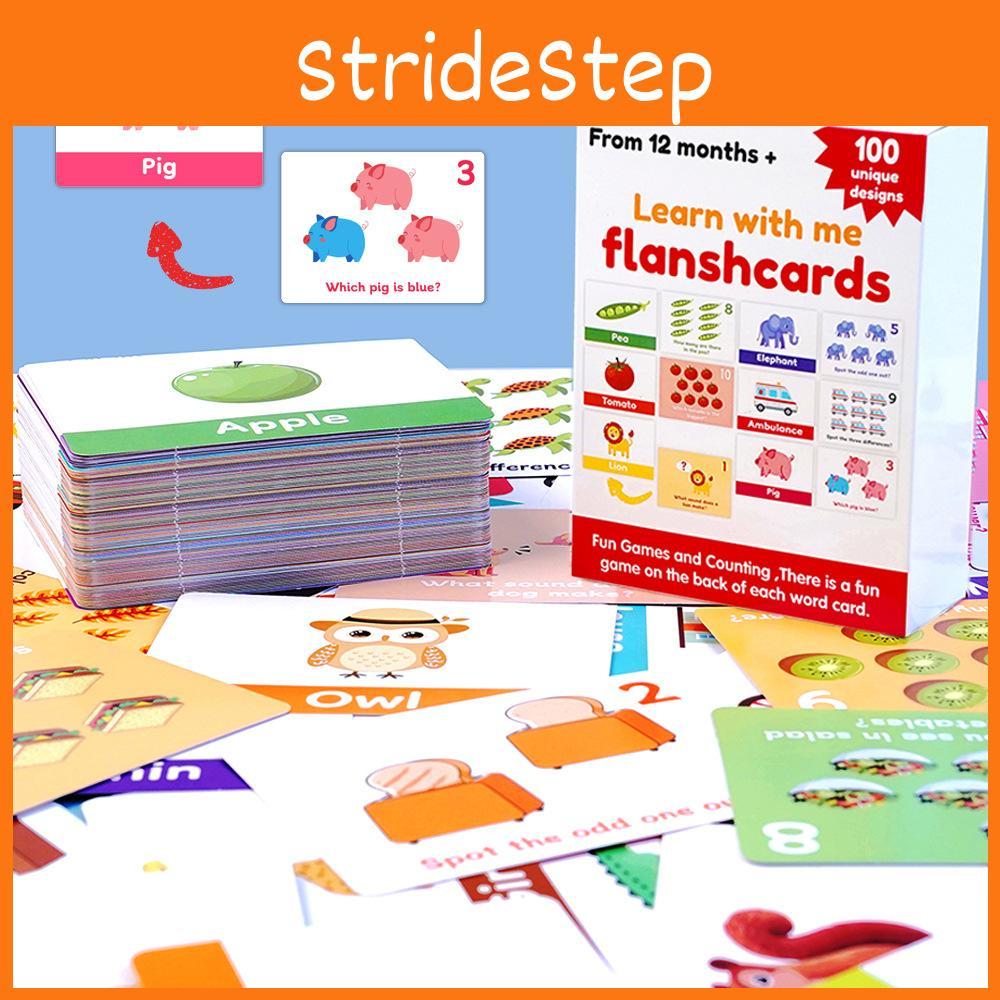 Educational Flash Card Set With 100 Alphabet And Number Cards For Toddler Learning And Early Development