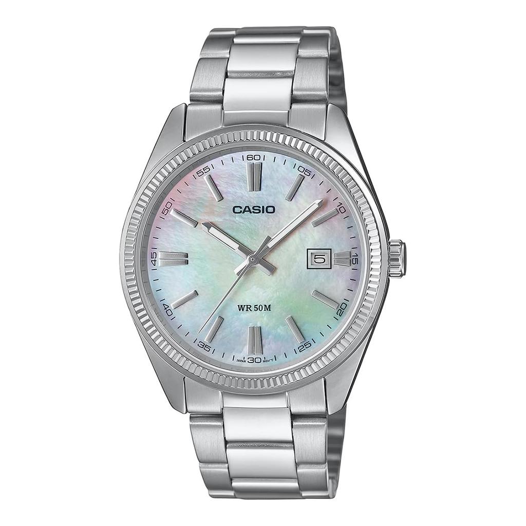 Casio Синие Наручные часы MTP-1302DS-7AVDF Мужские
