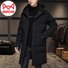 Мужской длинный пуховик с капюшоном Maoren