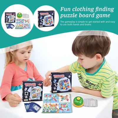 Карточная настольная игра Думать Весело Найти Одежду Игра