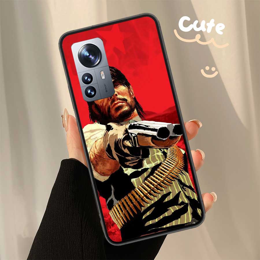 Чехол для телефона Red Dead Redemption 2 для Xiaomi Mi 13 12 11T 10T 12T Pro 12X 11i 11 Ultra 10 Lite 5G 9 8 6X 5X A1 A2, чехол Coqu