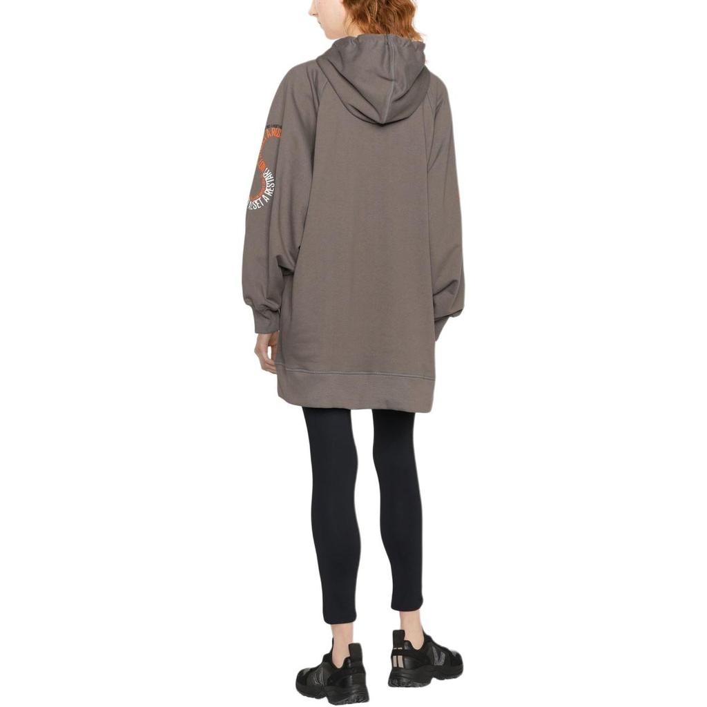 adidas Stella McCartney Hooded Logo Pattern Outdoor American Style Half-Multiple Vintage Casual Sports Long Sleeve Hooded Women Sweatshirt IB5901