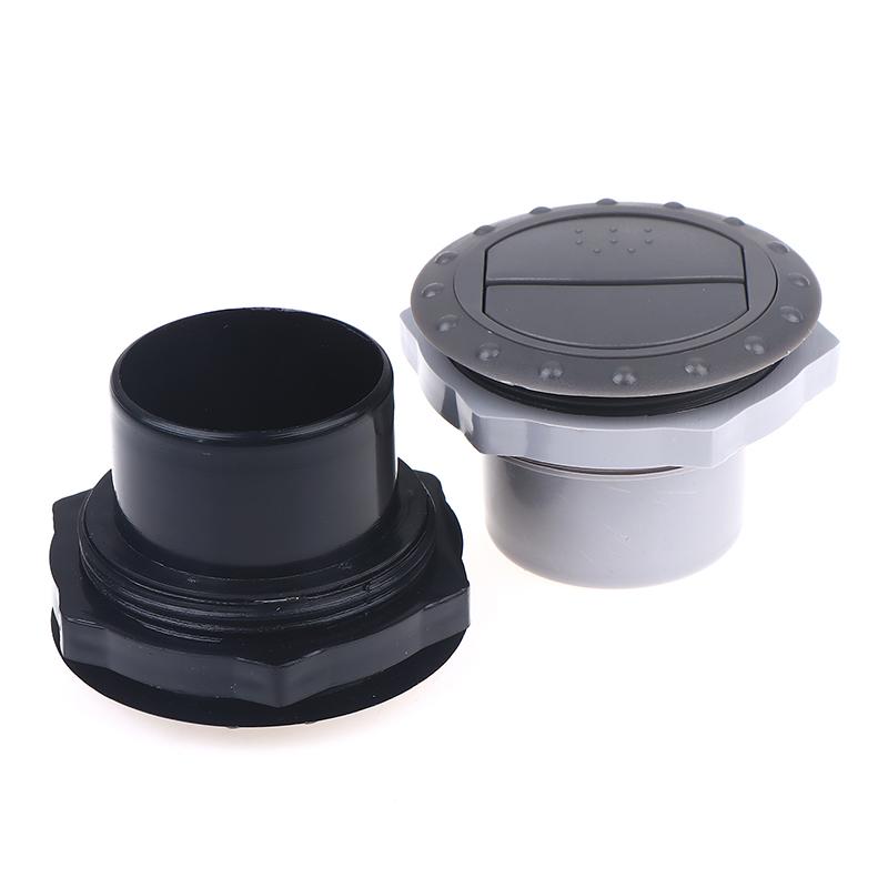 Dashboard Air Conditioning Outlet Deflector Diesel Heater Duct Ducting Air Vent Outlet For Rvs Buses Yachts Round Ac Deflector