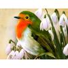 DIY Bird 5D Diamond Painting Full Round Drill Resin Animal Diamond Embroidery Cross Stitch Kits Wall Art  Home Decor Gift