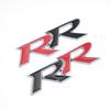 API1 3D Metal RR Logo Car Stickers Emblem Trunk Badge Decals for Honda RR Civic Mugen Accord Crv City Hrv