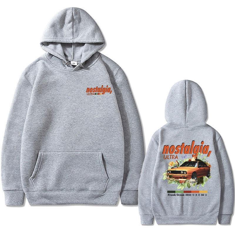 Худи с графическим принтом для рэпера Frank Nostalgia Ultra, океанское, оверсайз, мужская модная толстовка, топ, худи, толстовка, худи в стиле Харадзюку, одежда