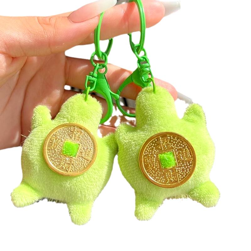 1 шт. мультяшная модная маленькая черепаха кукла брелок мягкая плюшевая сумка подвеска игрушка брелок автомобильный брелок